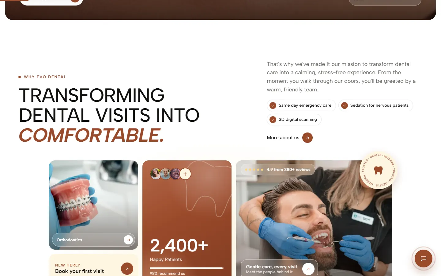 Evo Dental: Transforming Dental Visits Into Comfortable.