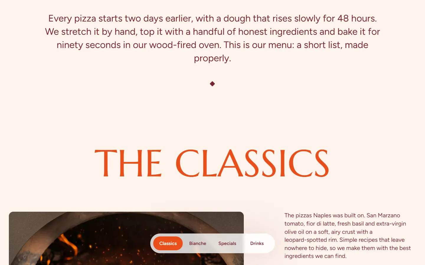 Forno Rosso: The Classics