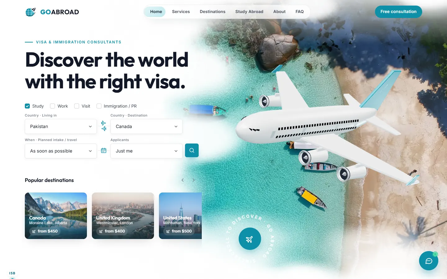 Go Abroad: Home