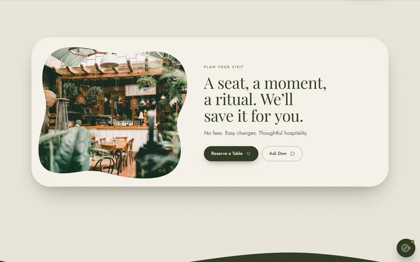 Oiyo: A seat, a moment, a ritual. We’ll save it for yo…