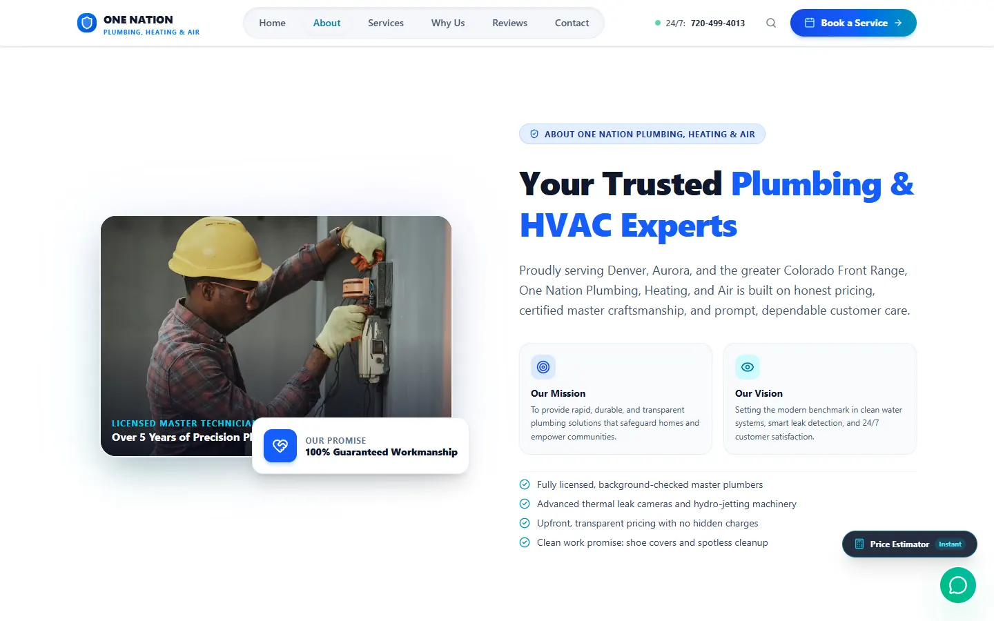 One Nation: Your Trusted Plumbing & HVAC Experts