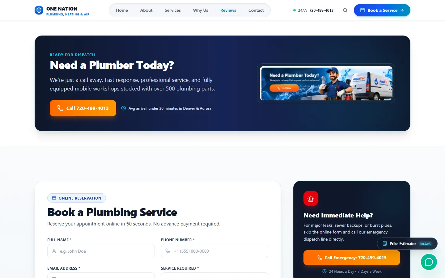 One Nation: Need a Plumber Today?